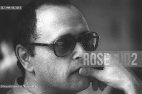 Rome, 1980. Italian composer Sylvano Bussotti / Roma, 1980. Il compositore Sylvano Bussotti - ©Marcello Mencarini/Rosebud2