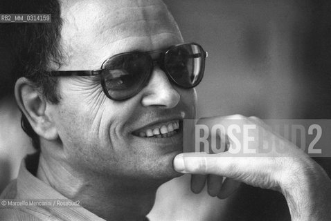 Rome, 1980. Italian composer Sylvano Bussotti / Roma, 1980. Il compositore Sylvano Bussotti - ©Marcello Mencarini/Rosebud2