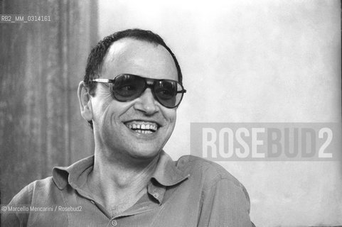 Rome, 1980. Italian composer Sylvano Bussotti / Roma, 1980. Il compositore Sylvano Bussotti - ©Marcello Mencarini/Rosebud2