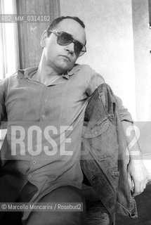 Rome, 1980. Italian composer Sylvano Bussotti / Roma, 1980. Il compositore Sylvano Bussotti - ©Marcello Mencarini/Rosebud2