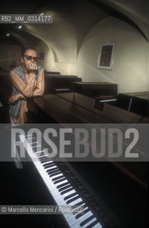Rome, 1980. Italian composer Sylvano Bussotti / Roma, 1980. Il compositore Sylvano Bussotti - ©Marcello Mencarini/Rosebud2