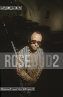 Rome, 1980. Italian composer Sylvano Bussotti / Roma, 1980. Il compositore Sylvano Bussotti - ©Marcello Mencarini/Rosebud2