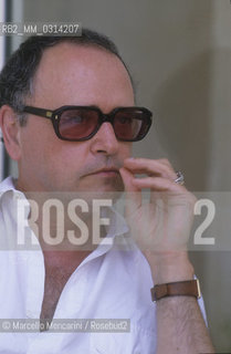 Genazzano (Rome), 1988. Italian composer Sylvano Bussotti at home / Genazzano (Roma), 1988. Il compositore Sylvano Bussotti nella sua casa - ©Marcello Mencarini/Rosebud2