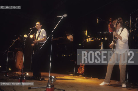 Bologna, 1981. The Talking Heads performing / Bologna, 1981. I Talking Heads in concerto - ©Marcello Mencarini/Rosebud2