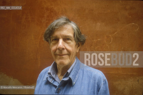 Venice, 1982. American composer John Cage / Venezia, 1982. Il compositore John Cage - ©Marcello Mencarini/Rosebud2