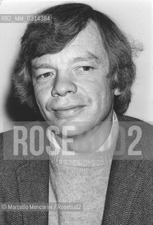 Rome, about 1980. American psychologist and psychoanalist Richard Caldwell / Roma, 1980 circa. Richard Caldwell, psicologo e psicoanalista - ©Marcello Mencarini/Rosebud2