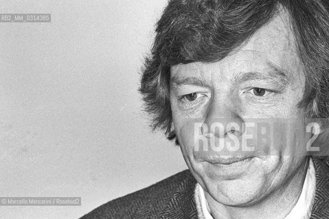 Rome, about 1980. American psychologist and psychoanalist Richard Caldwell / Roma, 1980 circa. Richard Caldwell, psicologo e psicoanalista - ©Marcello Mencarini/Rosebud2