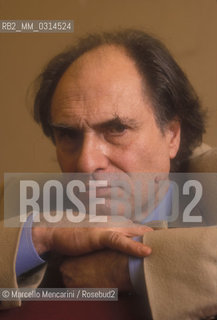Rome, 2000. Musicologist and director of Santa Cecilia Conservatory Lionello Cammarota / Roma, 20000. Il musicologo e direttore del  Conservatorio di Santa Cecilia Lionello Cammarota - ©Marcello Mencarini/Rosebud2