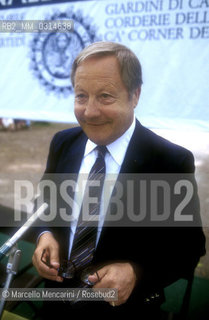 Venice Art Biennale 1988. Giovanni Carandente, director of Biennale Visual Arts / Biennale Arte di Venezia 1988. Giovanni Carandente, direttore del settore arti visive - ©Marcello Mencarini/Rosebud2