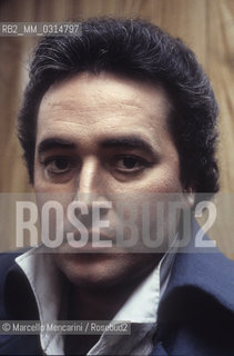 Verona Arena, about 1978. Spanish tenor José Carreras / Arena di Verona, 1978 circa. ll tenore Josè Carreras - ©Marcello Mencarini/Rosebud2