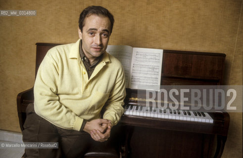 Vatican City, about 1985. Spanish tenor José Carreras / Città del Vaticano, 1985 circa. Il tenore José Carreras - ©Marcello Mencarini/Rosebud2