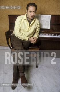 Vatican City, about 1985. Spanish tenor José Carreras / Città del Vaticano, 1985 circa. Il tenore José Carreras - ©Marcello Mencarini/Rosebud2