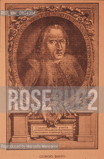 Portrait of Giorgio Baffo, great friend and patron of Giacomo Casanova and his family / Ritratto del patrizio Giorgio Baffo, grande amico e protettore di Giacomo Casanova e della sua famiglia - Reproduced by Marcello Mencarini
/Rosebud2