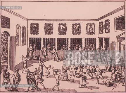 Drawing of the nunnery of the St. Mary of Angels Church at Murano Island. Here Giacomo Casanova went to meet his mistress C.C. and here he knew another love of his life, the nun M.M  (illustration from the Mémoires) / Disegno del convento della chiesa di Santa Maria degli Angeli a Murano (illustrazione dalle Memorie) - Reproduced by Marcello
/Rosebud2
