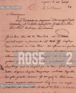 Letter by M. de Bausset to the Duke of Choiseul about Giacomo Casanova as a spy / Lettera di M. de Bausset al duca di Choiseul sullattività di Giacomo Casanova come spia  - Reproduced by Marcello Mencarini
/Rosebud2