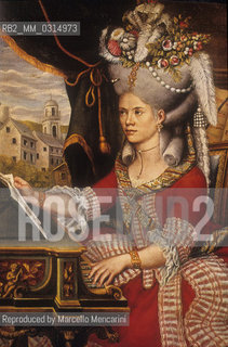 Portrait of Teresa Lanti (Bellino). Casanovas affair with Bellino is certainly one of his most curious. This happened in 1744 in Ancona, where Bellino was known as a castrated singer, but Casanova was convinced that Bellino was a woman and paid marked attention to him/her. So he found that Bellino was actually a women and her real name was Teresa Lanti. She was posing as a castrated to can perform in the theaters of the Papal State where women didnt do it / Ritratto di Teresa Lanti (Bellino). Lavventura di Casanova con Bellino è una delle sue più curiose. Avvenne ad Ancona nel 1744, dove Bellino era un noto cantante castrato, anche se Casanova era convinto che in realtà si trattasse di una donna. Così gli fece una corte serrata finché scoprì che si trattava effettivamente di una donna. Il suo vero nome era Teresa Lanti e fingeva di essere un castrato per poter cantare nei teatri dello Stato pontificio, dove le donne non potevano esibirsi - Reproduced by Marcello Mencarini
/Rosebud2