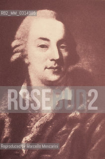 Portrait of Giacomo CasanovaPortrait of Giacomo Casanova attributed to Alessandro Longhi painter / Ritratto di Giacomo Casanovaattribuito al pittore Alessandro Longhi - Reproduced by Marcello Mencarini
/Rosebud2