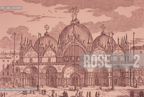 Venice. St. Marks Basilica in the time of Giacomo Casanova / Venezia. La basilica di San Marco al tempo di Casanova - Reproduced by Marcello Mencarini
/Rosebud2