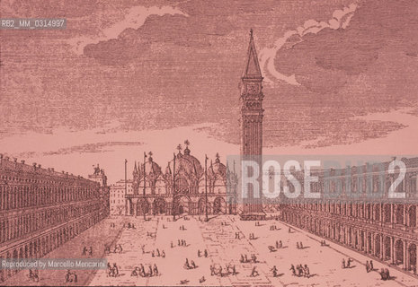 Venice. St. Marks Square in the time of Giacomo Casanova / Venezia. Piazza San Marco al tempo di Giacomo Casanova - Reproduced by Marcello Mencarini
/Rosebud2
