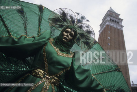 Venice Carnival 1998 dedicated to Giacomo Casanova. Mask / Carnevale di Venezia 1998 dedicato a Giacomo Casanova. Maschera - ©Marcello Mencarini/Rosebud2