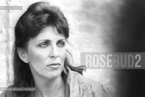 Venice Film Festival 1983. American actress Joanna Cassidy / Mostra del Cinema di Venezia 1983. Lattrice Joanna Cassidy - ©Marcello Mencarini/Rosebud2