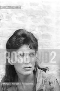 Venice Film Festival 1983. American actress Joanna Cassidy / Mostra del Cinema di Venezia 1983. Lattrice Joanna Cassidy - ©Marcello Mencarini/Rosebud2