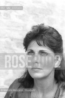 Venice Film Festival 1983. American actress Joanna Cassidy / Mostra del Cinema di Venezia 1983. Lattrice Joanna Cassidy - ©Marcello Mencarini/Rosebud2