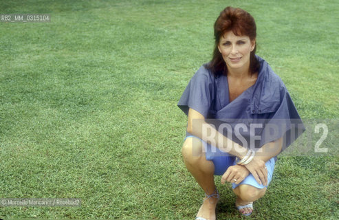 Venice Film Festival 1983. American actress Joanna Cassidy / Mostra del Cinema di Venezia 1983. Lattrice Joanna Cassidy - ©Marcello Mencarini/Rosebud2