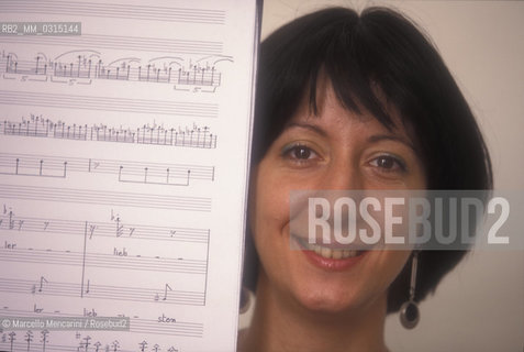 Venice, 1995. Italian soprano Luisa Castellani / Venezia, 1995. Il soprano Luisa Castellani - ©Marcello Mencarini/Rosebud2