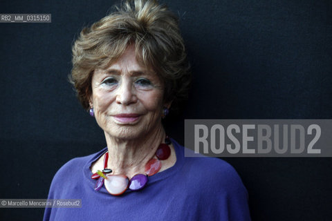 Festival of Literatures, Rome, June 16, 2011. Italian politician and journalist Luciana Castellina / Festival Letterature, Roma, 16 giugno 2011. Luciana Castellina, politica e giornalista - ©Marcello Mencarini/Rosebud2