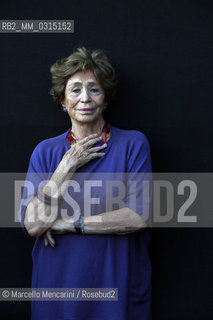 Festival of Literatures, Rome, June 16, 2011. Italian politician and journalist Luciana Castellina / Festival Letterature, Roma, 16 giugno 2011. Luciana Castellina, politica e giornalista - ©Marcello Mencarini/Rosebud2