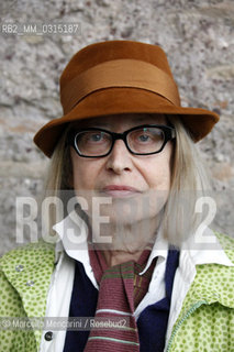 Festival of Literatures, Rome 2012. Italian poet Patrizia Cavalli / Festival Letterature, Roma 2012. La poetessa Patrizia Cavalli - ©Marcello Mencarini/Rosebud2