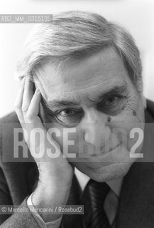 Rome, 1984. TV journalist Paolo Cavallina / Roma, 1984. Il giornalista televisivo Paolo Cavallina - ©Marcello Mencarini/Rosebud2