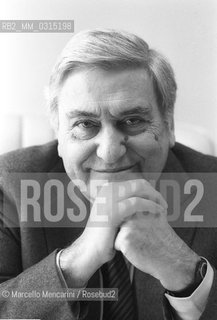 Rome, 1984. TV journalist Paolo Cavallina / Roma, 1984. Il giornalista televisivo Paolo Cavallina - ©Marcello Mencarini/Rosebud2