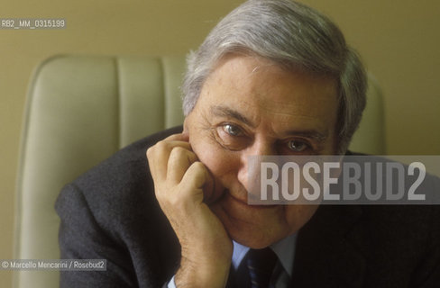 Rome, 1984. TV journalist Paolo Cavallina / Roma, 1984. Il giornalista televisivo Paolo Cavallina - ©Marcello Mencarini/Rosebud2