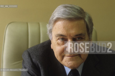 Rome, 1984. TV journalist Paolo Cavallina / Roma, 1984. Il giornalista televisivo Paolo Cavallina - ©Marcello Mencarini/Rosebud2