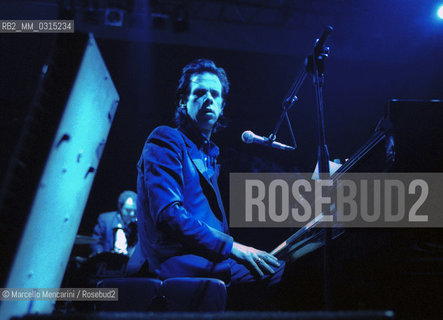 Milan, 1999. Australian singer-songwriter Nick Cave / Milano, 1999. Il cantautore australiano Nick Cave - ©Marcello Mencarini/Rosebud2