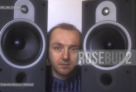 Italian composer Luigi Ceccarelli, 1992 / Il compositore Luigi Ceccarelli, 1992 - ©Marcello Mencarini/Rosebud2