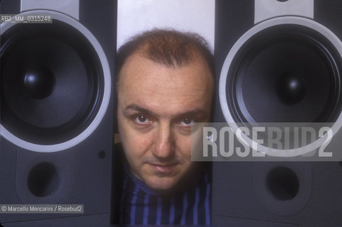 Italian composer Luigi Ceccarelli, 1992 / Il compositore Luigi Ceccarelli, 1992 - ©Marcello Mencarini/Rosebud2