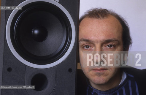 Italian composer Luigi Ceccarelli, 1992 / Il compositore Luigi Ceccarelli, 1992 - ©Marcello Mencarini/Rosebud2
