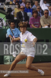 Italian tennis player Sandra Cecchini, Rome 1989 / La tennista Sandra Cecchini, Roma 1989 - ©Marcello Mencarini/Rosebud2