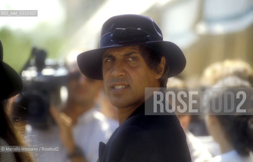 Venice Lido, Venice Film Festival 1988. Italian pop singer Adriano Celentano / Lido di Venezia, Mostra del Cinema di Venezia 1988. Il cantante Adriano Celentano - ©Marcello Mencarini/Rosebud2