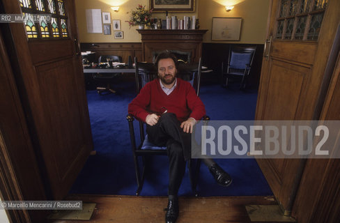 Amsterdam, 1991. Riccardo Chailly,  conductor of the Royal Concertgebouw Orchestra (KCO), in his house / Amsterdam, 1991. Riccardo Chailly, direttore della  Royal Concertgebouw Orchestra (KCO), nella sua casa di Amsterdam - ©Marcello Mencarini/Rosebud2