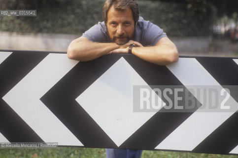 Venice Lido, Venice Film Festival 1991. Italian movie producer Roberto Ciccutto / Lido di venezia, Mostra del Cinema di venezia 1991. il produttore cinematografico Roberto Ciccutto - ©Marcello Mencarini/Rosebud2