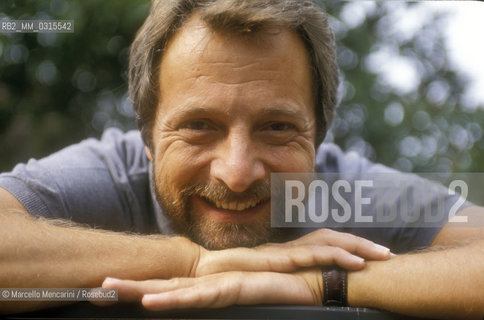 Venice Lido, Venice Film Festival 1991. Italian movie producer Roberto Ciccutto / Lido di venezia, Mostra del Cinema di venezia 1991. il produttore cinematografico Roberto Ciccutto - ©Marcello Mencarini/Rosebud2