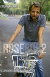 Venice Lido, Venice Film Festival 1991. Italian movie producer Roberto Ciccutto / Lido di venezia, Mostra del Cinema di venezia 1991. il produttore cinematografico Roberto Ciccutto - ©Marcello Mencarini/Rosebud2