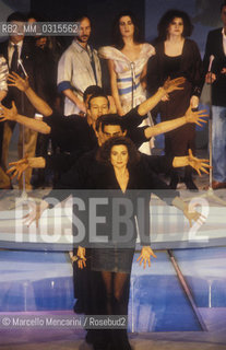 Sanremo Music Festival 1985. Gigliola Cinquetti performs her song Ciao (ranked eighteenth) / Festival di Sanremo 1985. Gigliola Cinquetti canta Ciao (diciottesima classificata) - ©Marcello Mencarini/Rosebud2