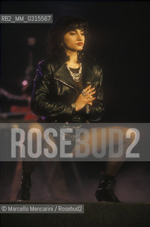 Sanremo Music Festival 1991, Pop singer Clara / Festival di Sanremo 1991. La cantante Clara - ©Marcello Mencarini/Rosebud2