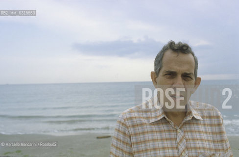 Venice, 1982. Italian composer Aldo Clementi / Venezia, 1982. Il compositore Aldo Clementi - ©Marcello Mencarini/Rosebud2