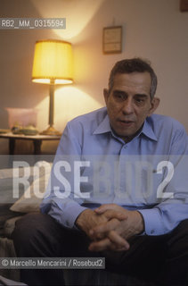 Rome, 1988. Italian composer Aldo Clementi in his house / Roma, 1988. Il compositore Aldo Clementi nella sua casa - ©Marcello Mencarini/Rosebud2